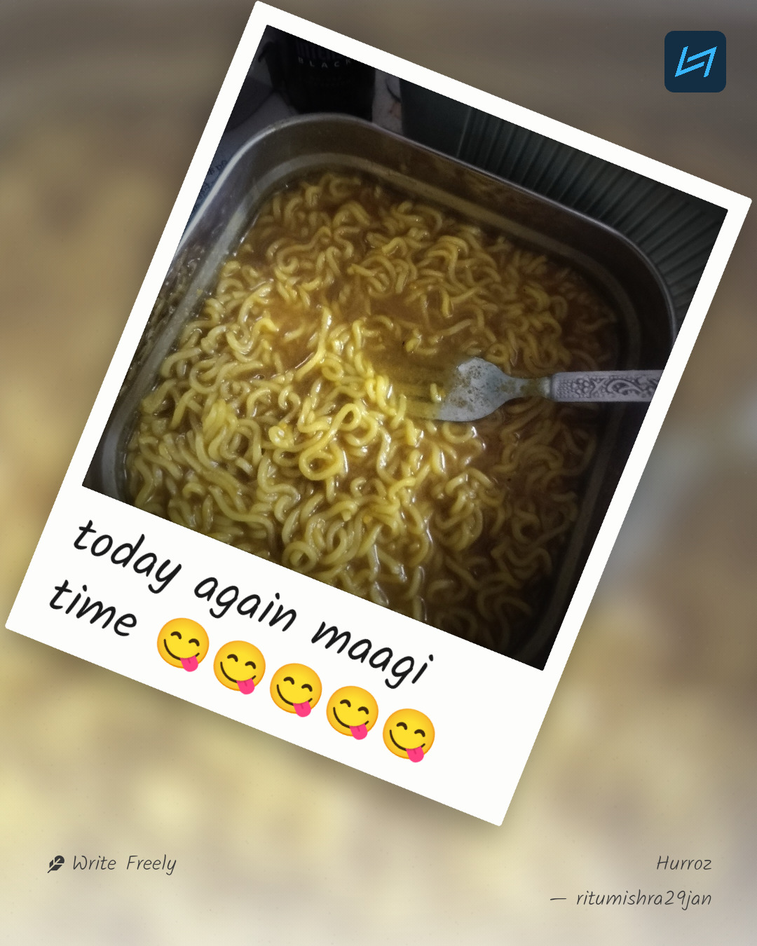 today again maagi time 😋😋😋😋😋