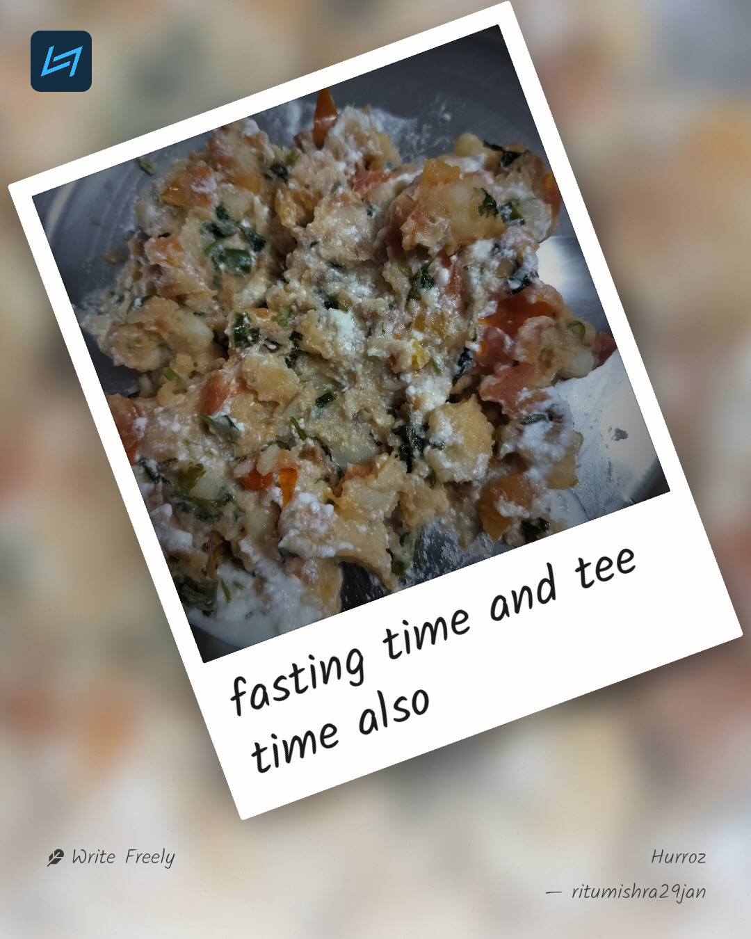 fasting time and tee time also