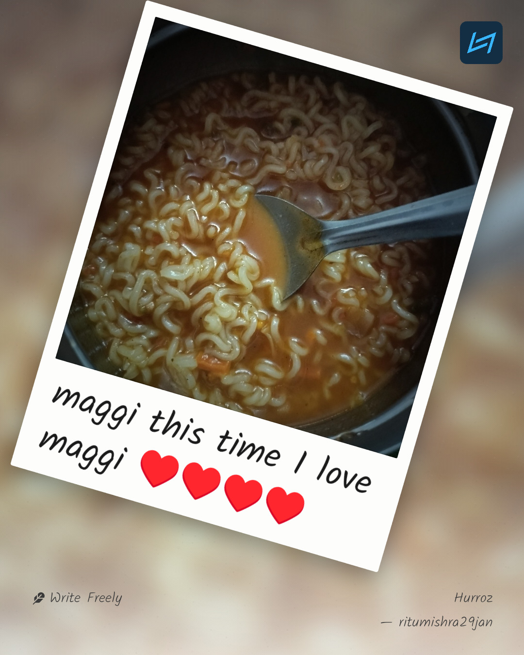 maggi this time I love maggi ♥️♥️♥️♥️