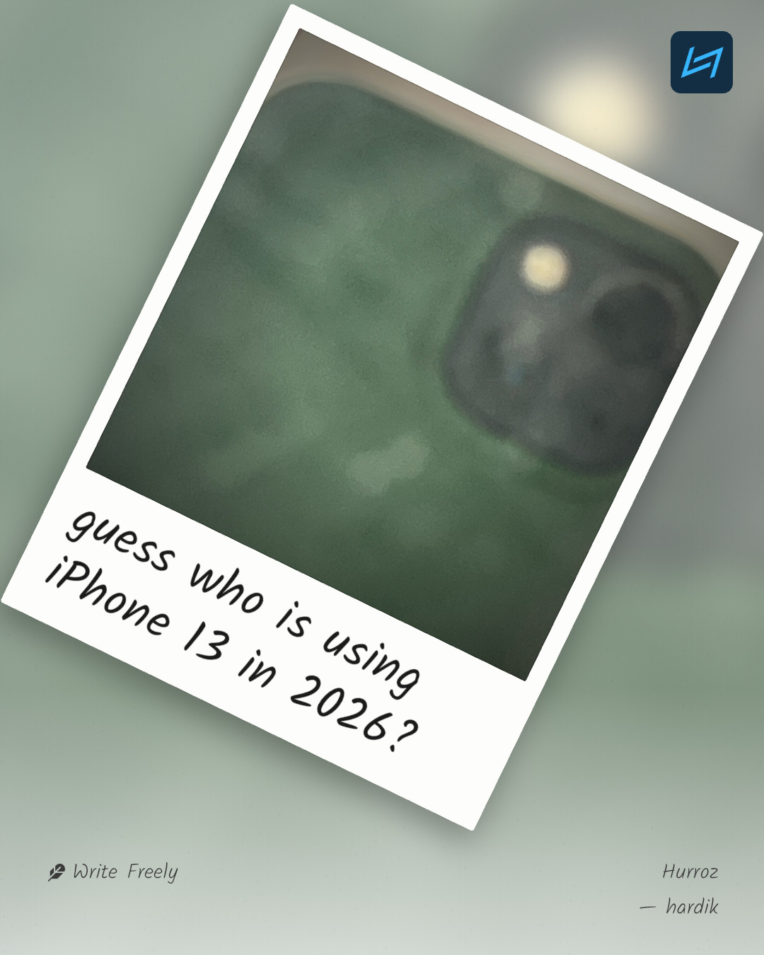 guess who is using iPhone 13 in 2026?