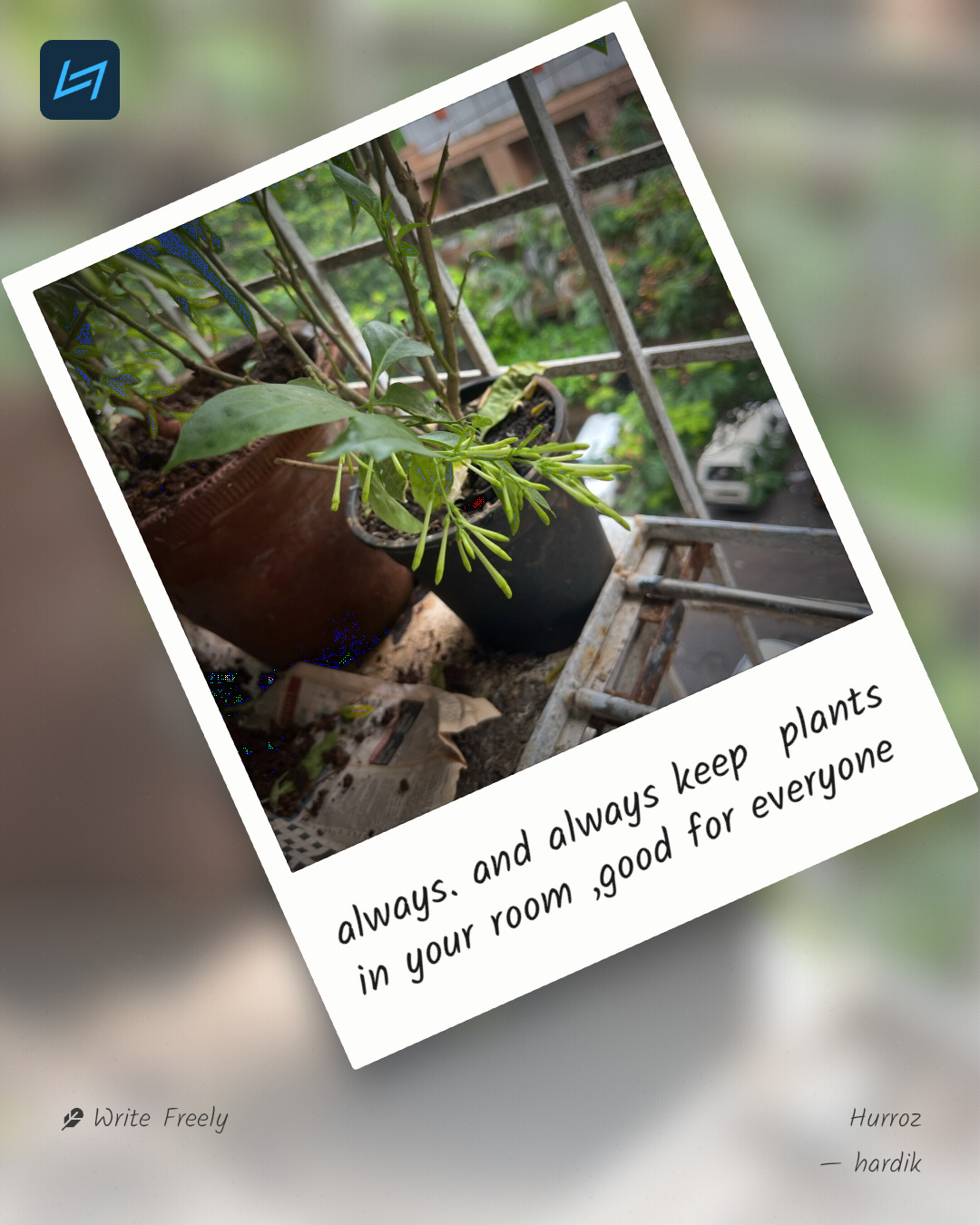 always. and always keep plants in your room ,good for everyone