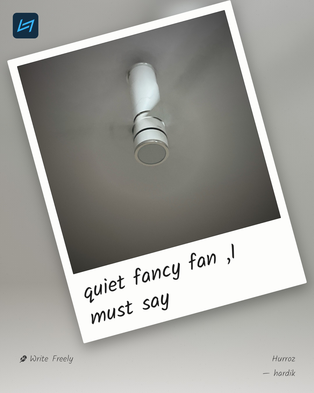 quiet fancy fan ,I must say