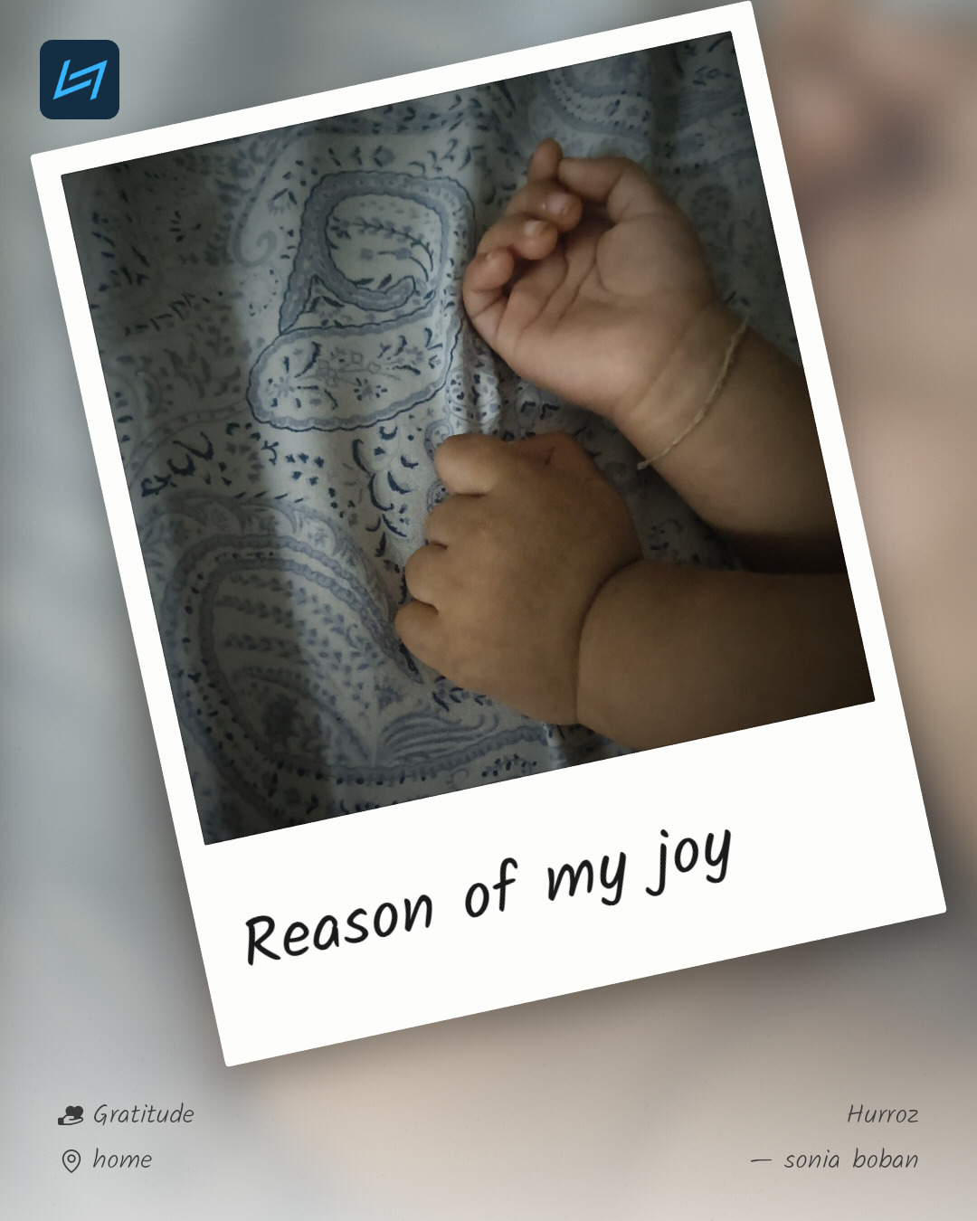 Reason of my joy