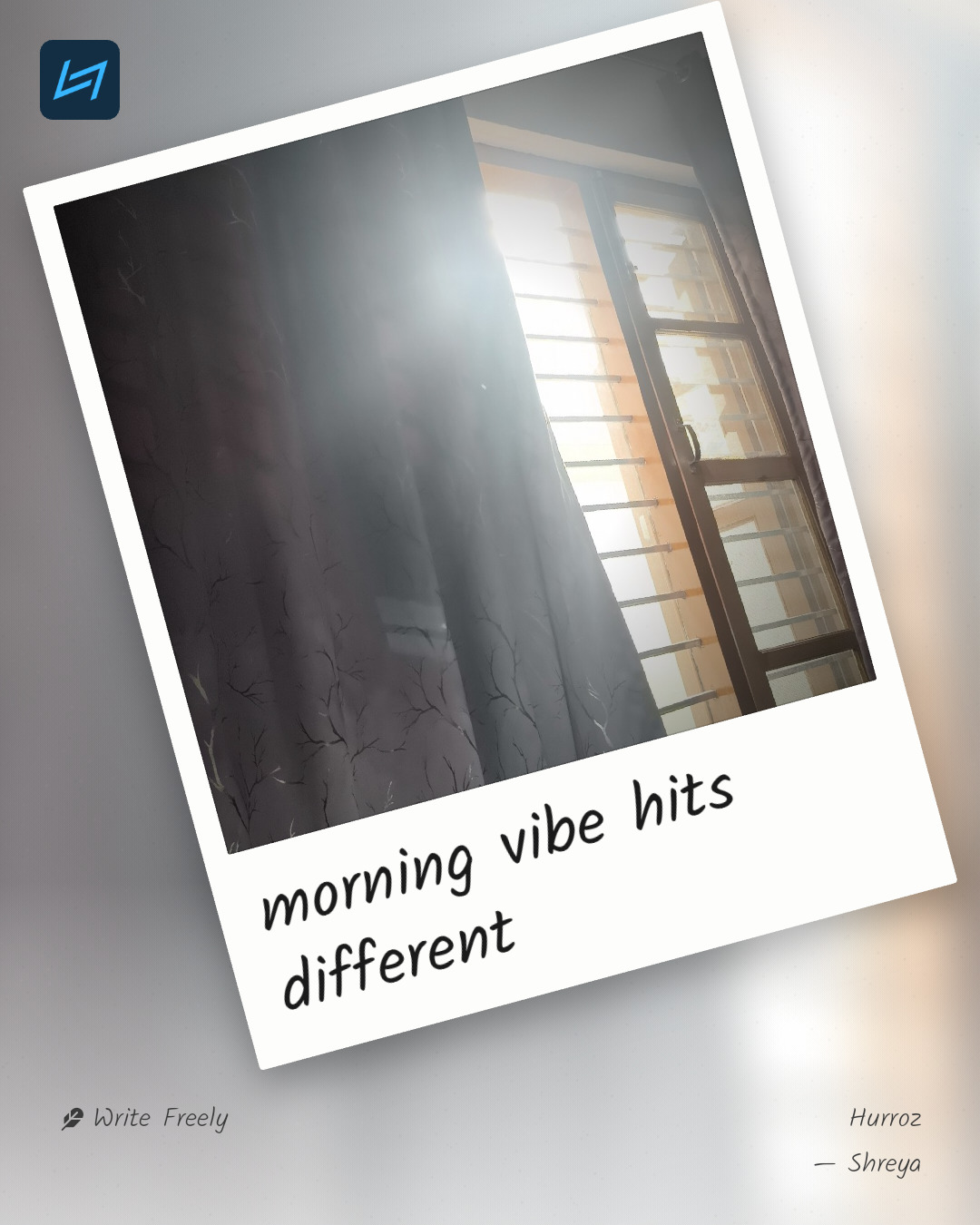 morning vibe hits different