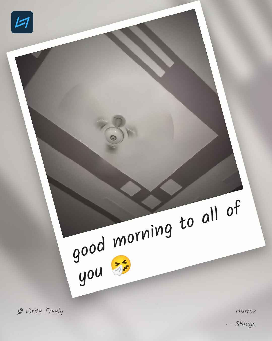 good morning to all of you 🤧