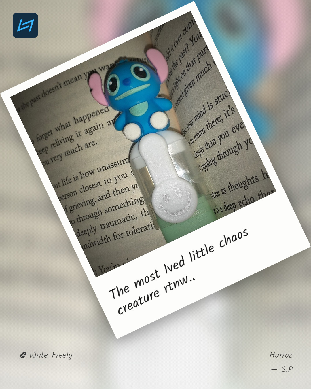 The most lved little chaos creature rtnw..