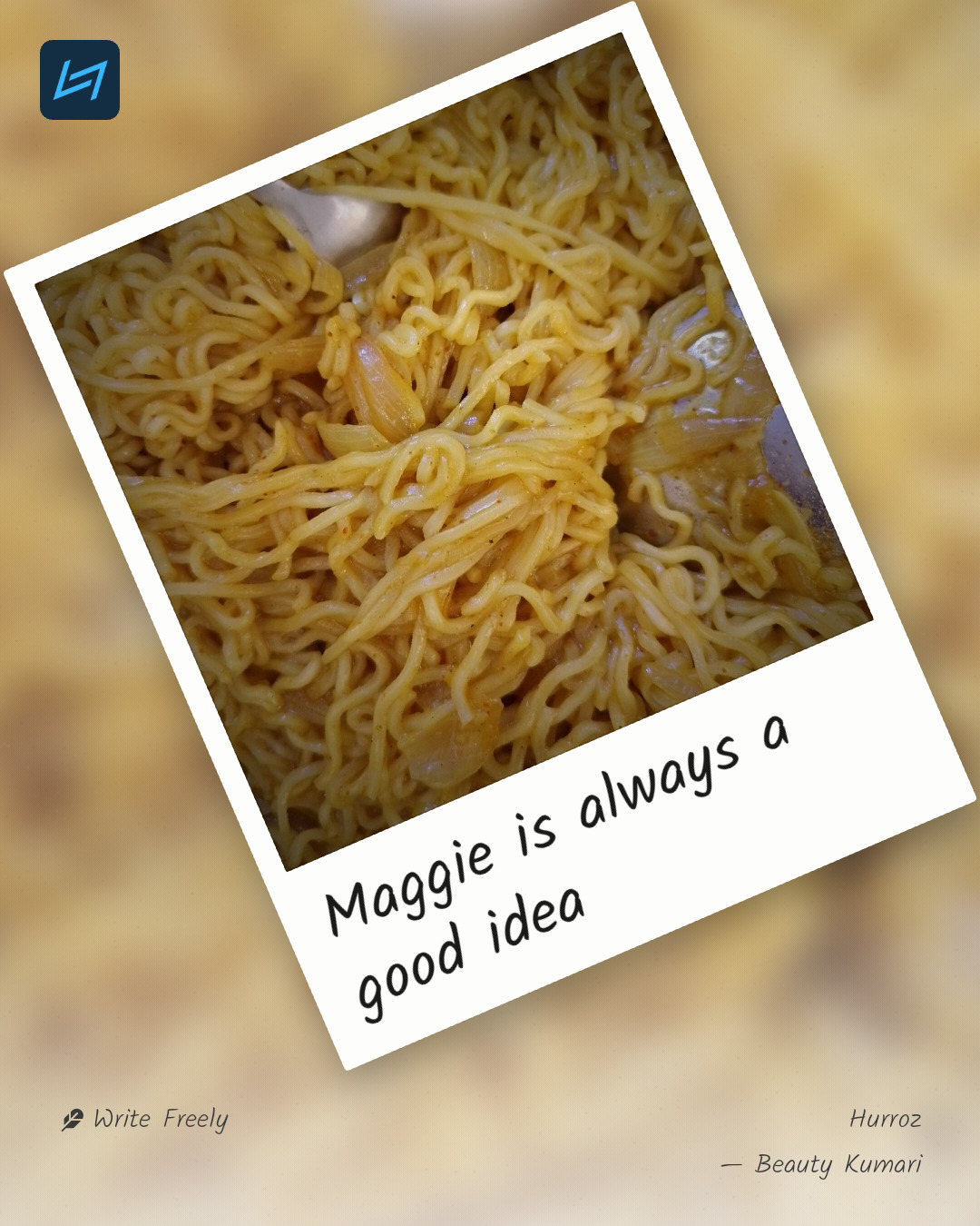 Maggie is always a good idea