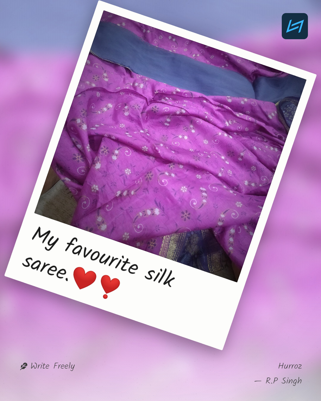 My favourite silk saree.❤️❣️