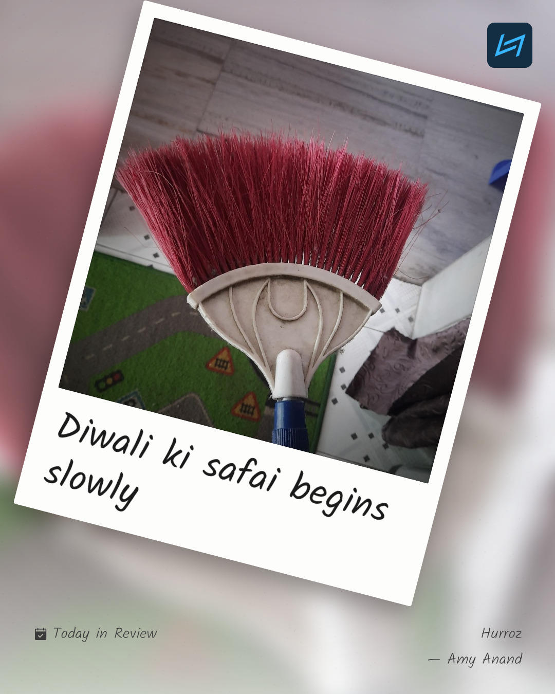 Diwali ki safai begins slowly