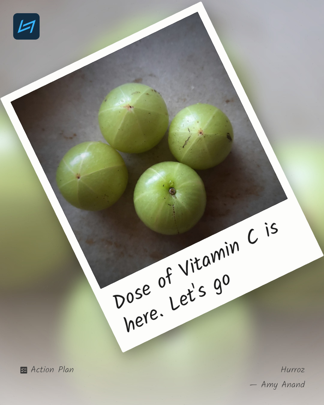 Dose of Vitamin C is here. Let's go