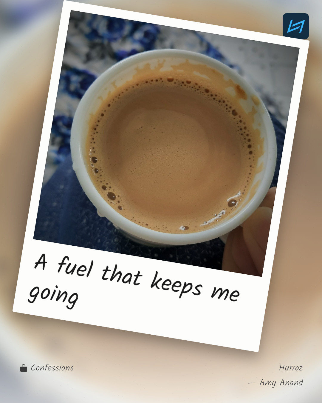 A fuel that keeps me going