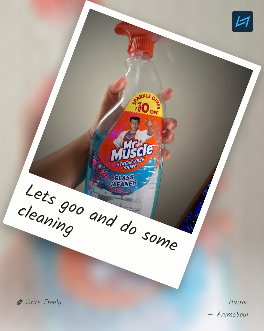 Lets goo and do some cleaning