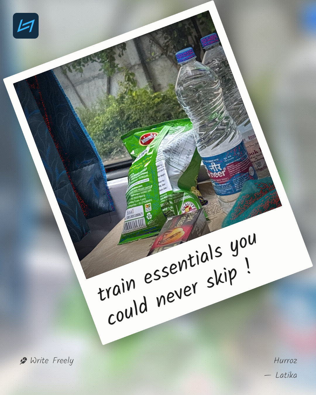 train essentials you could never skip !