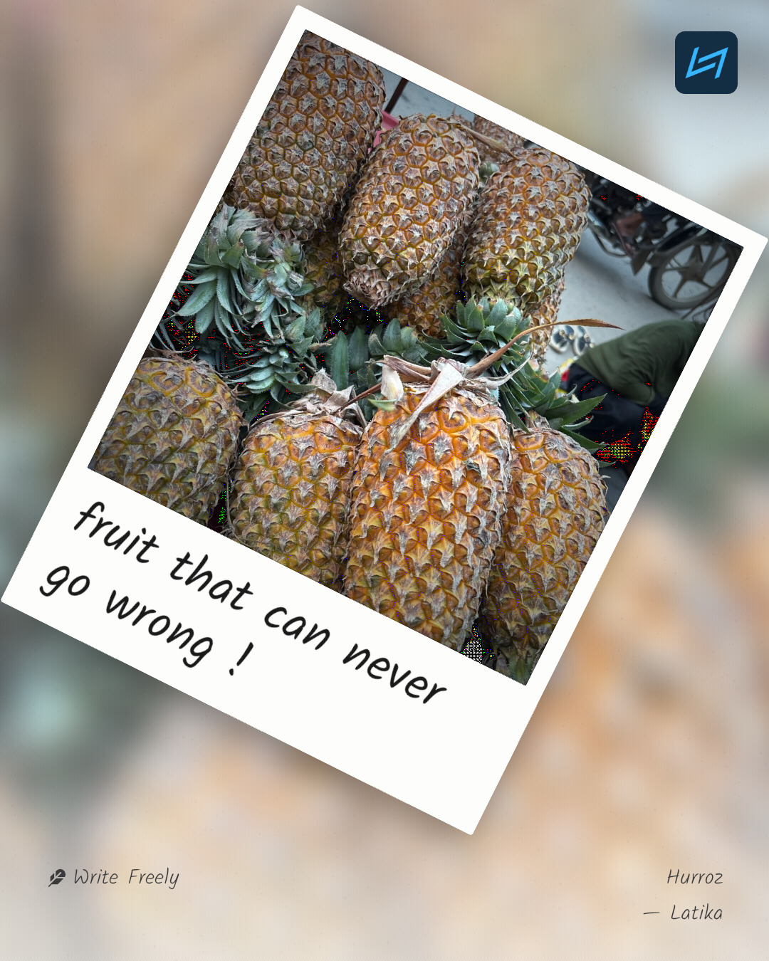 fruit that can never go wrong !