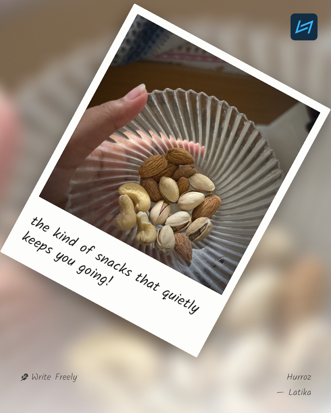 the kind of snacks that quietly keeps you going!