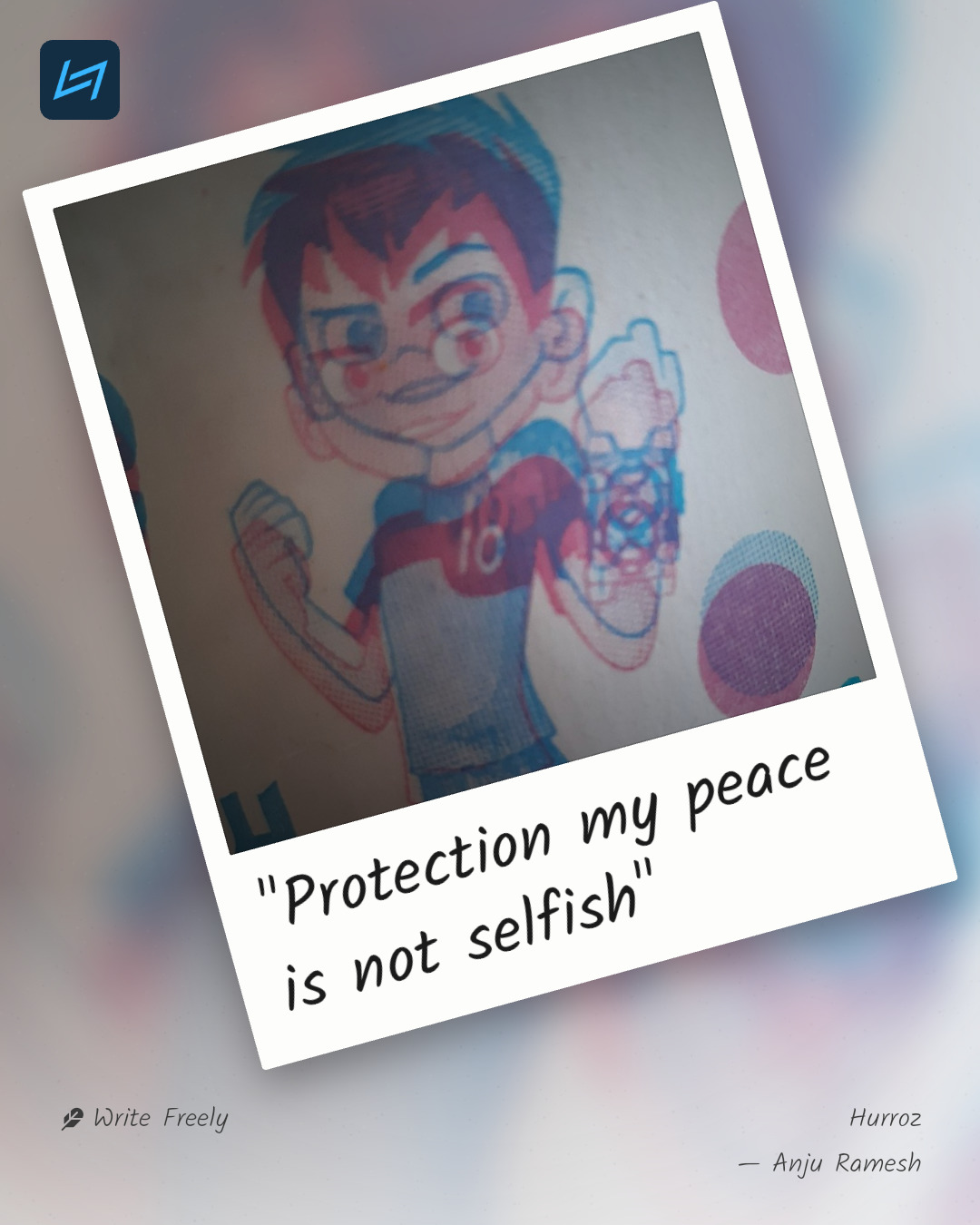 "Protection my peace is not selfish"