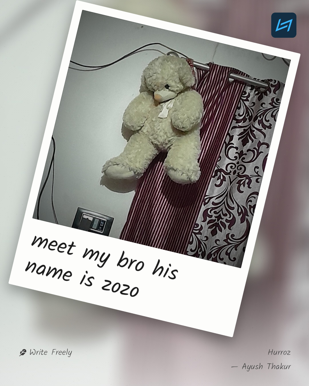meet my bro his name is zozo