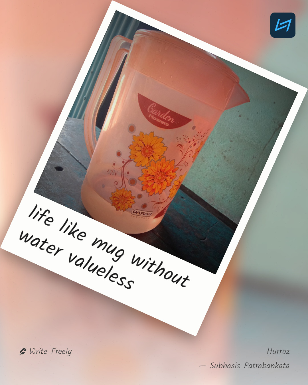life like mug without water valueless