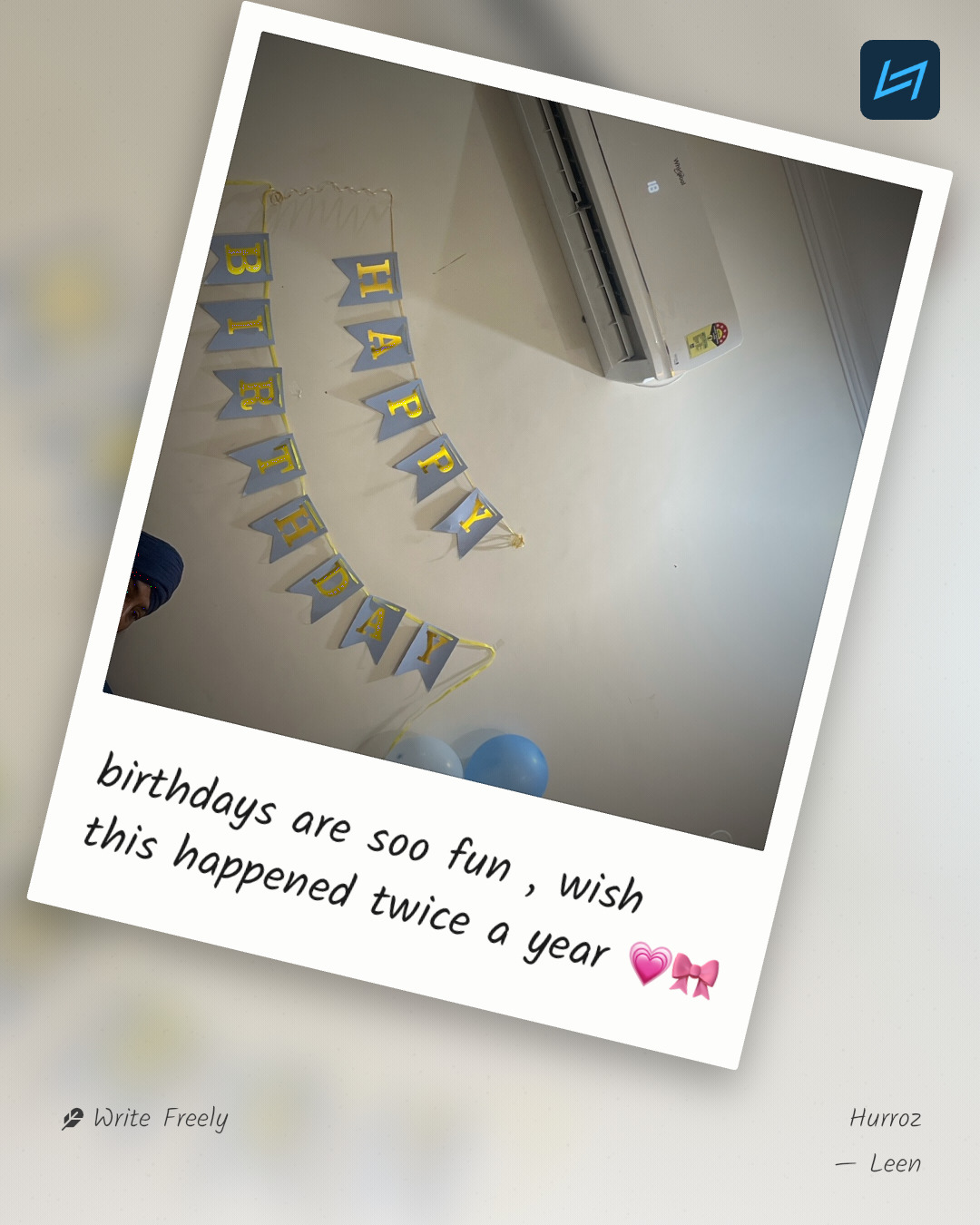 birthdays are soo fun , wish this happened twice a year 💗🎀