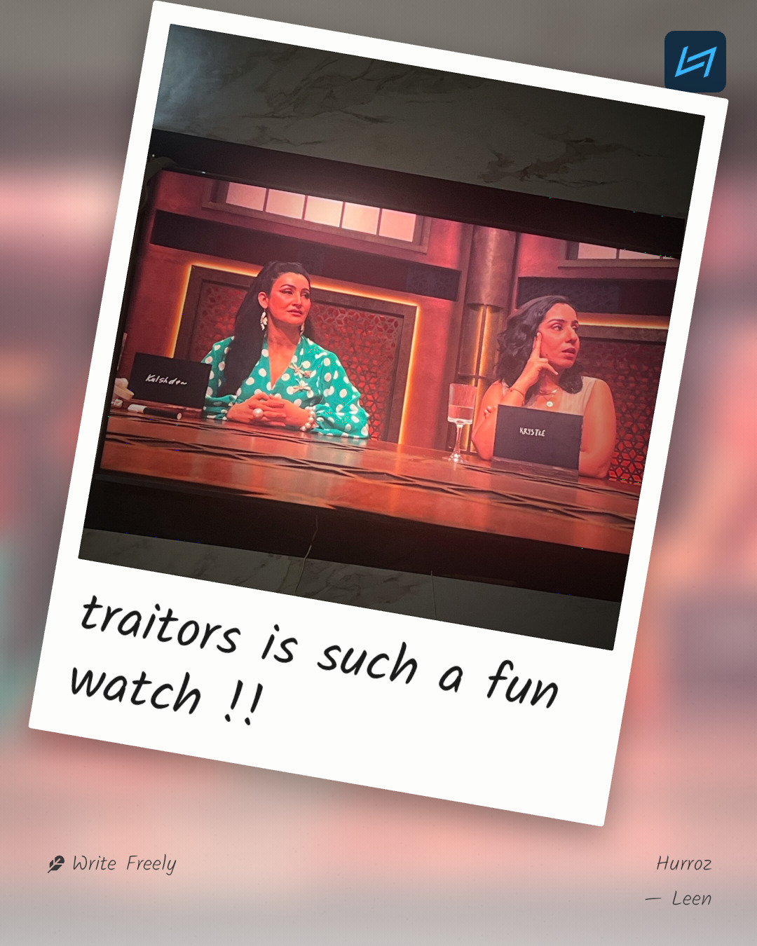 traitors is such a fun watch !!
