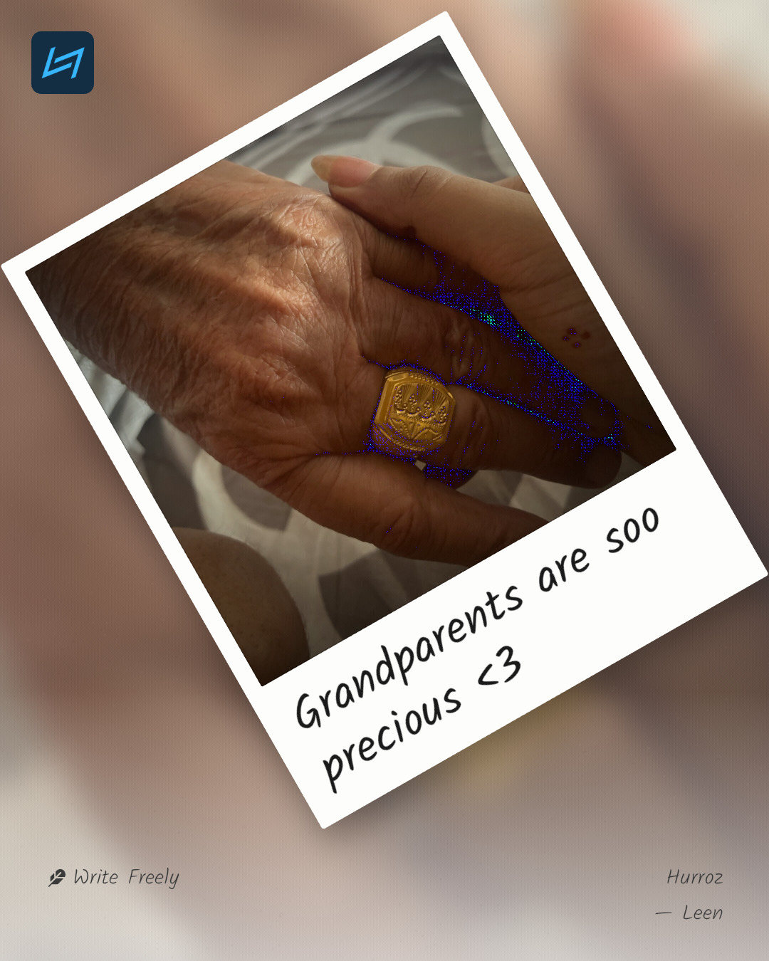 Grandparents are soo precious <3