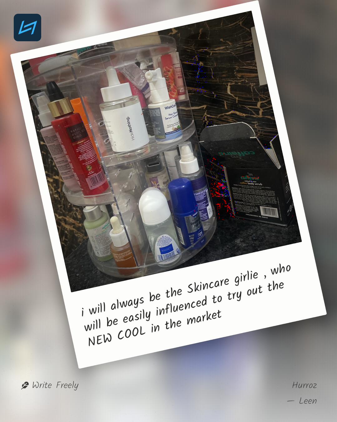 i will always be the Skincare girlie , who will be easily influenced to try out the NEW COOL in the market