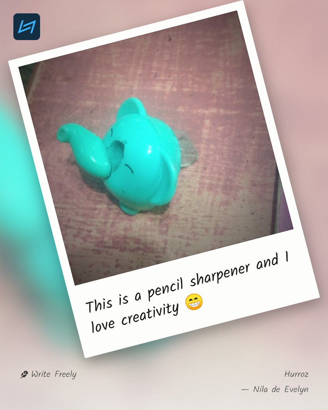 This is a pencil sharpener and I love creativity 😁