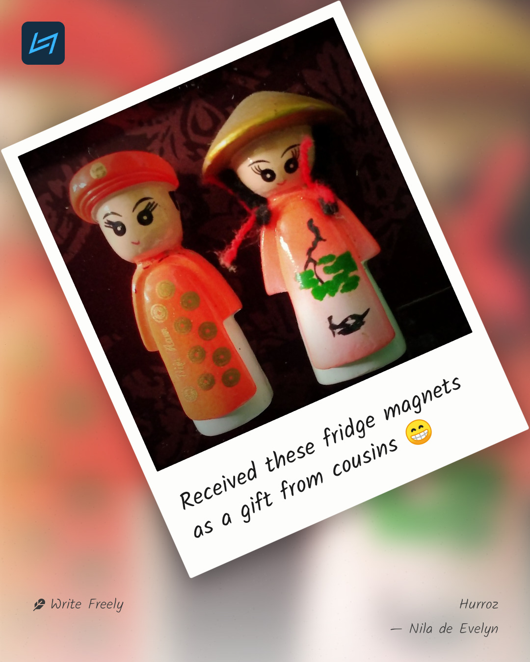 Received these fridge magnets as a gift from cousins 😁