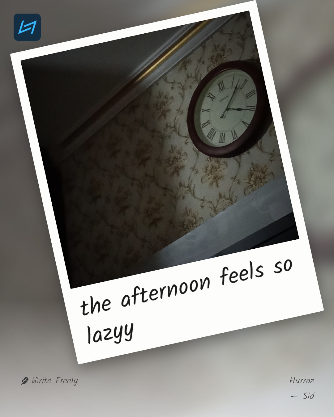 the afternoon feels so lazyy