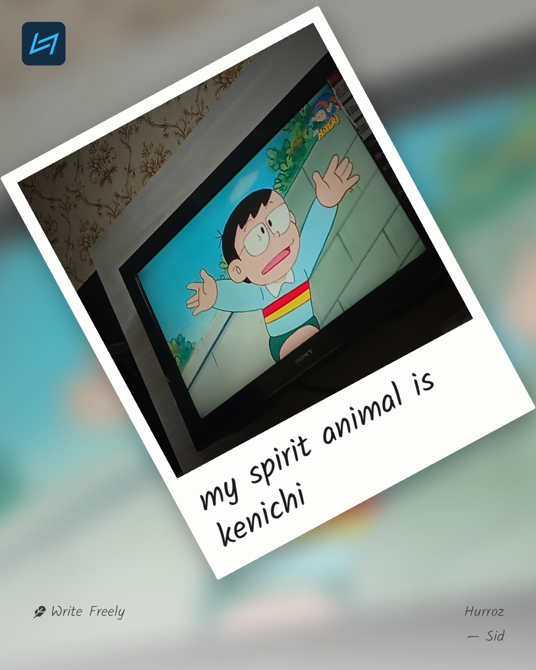 my spirit animal is kenichi