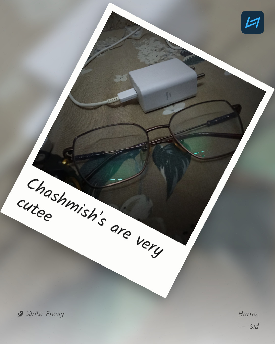 Chashmish's are very cutee