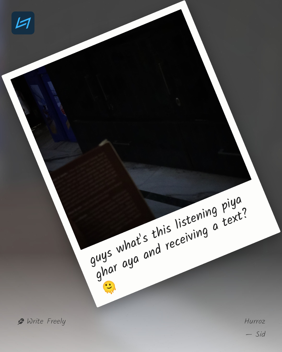 guys what's this listening piya ghar aya and receiving a text?🫠
