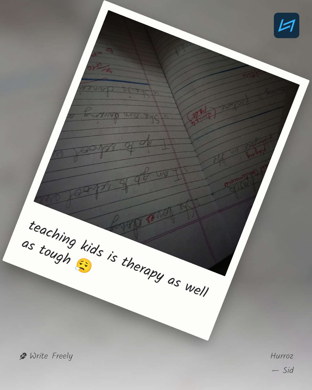 teaching kids is therapy as well as tough 😮‍💨