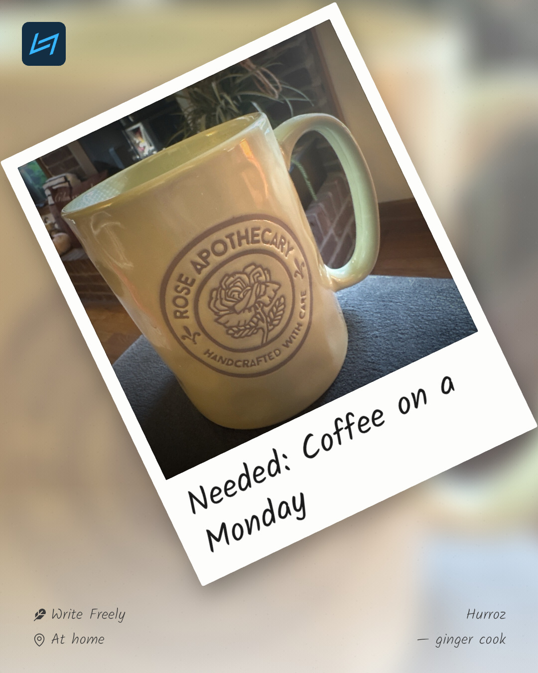 Needed: Coffee on a Monday