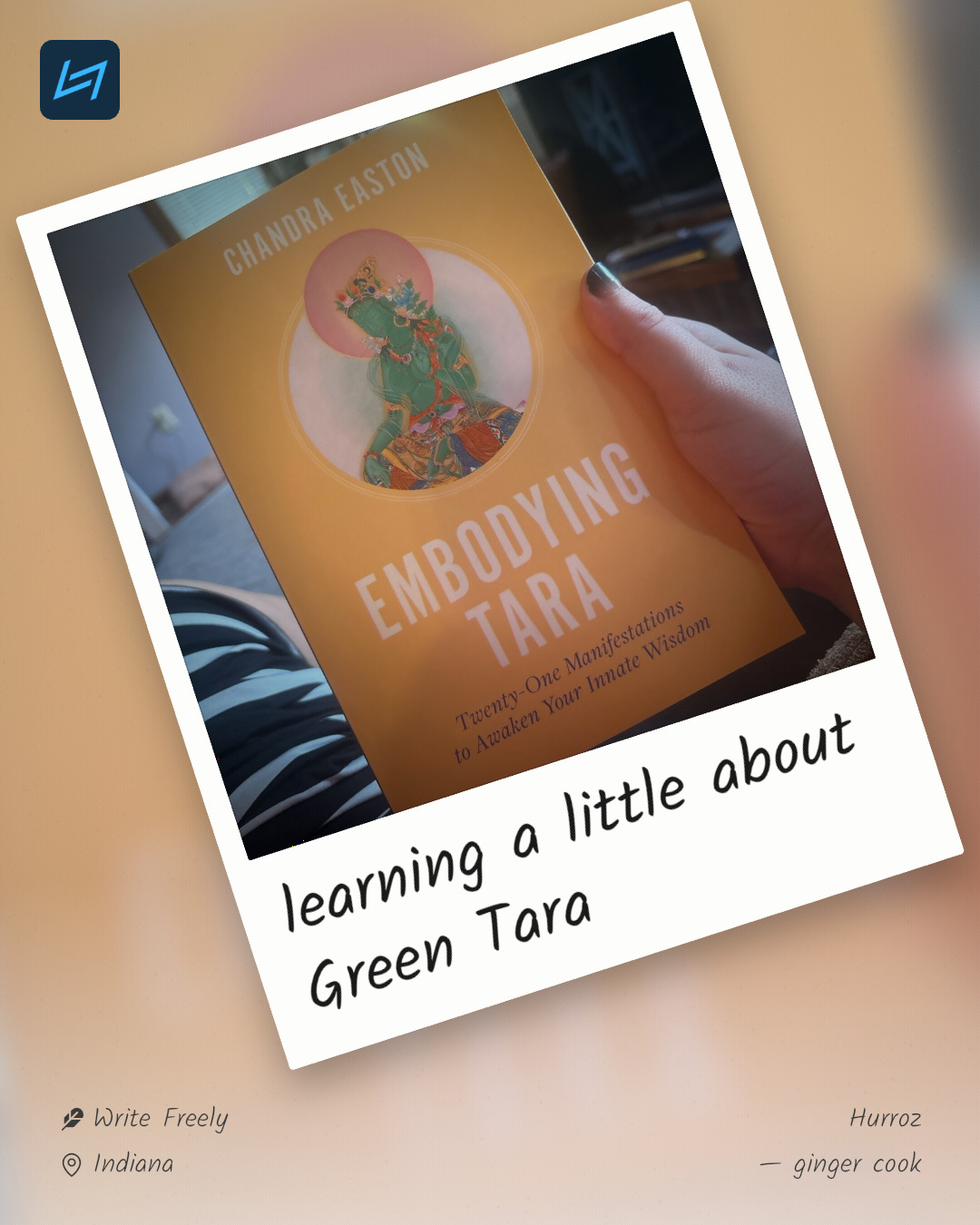learning a little about Green Tara