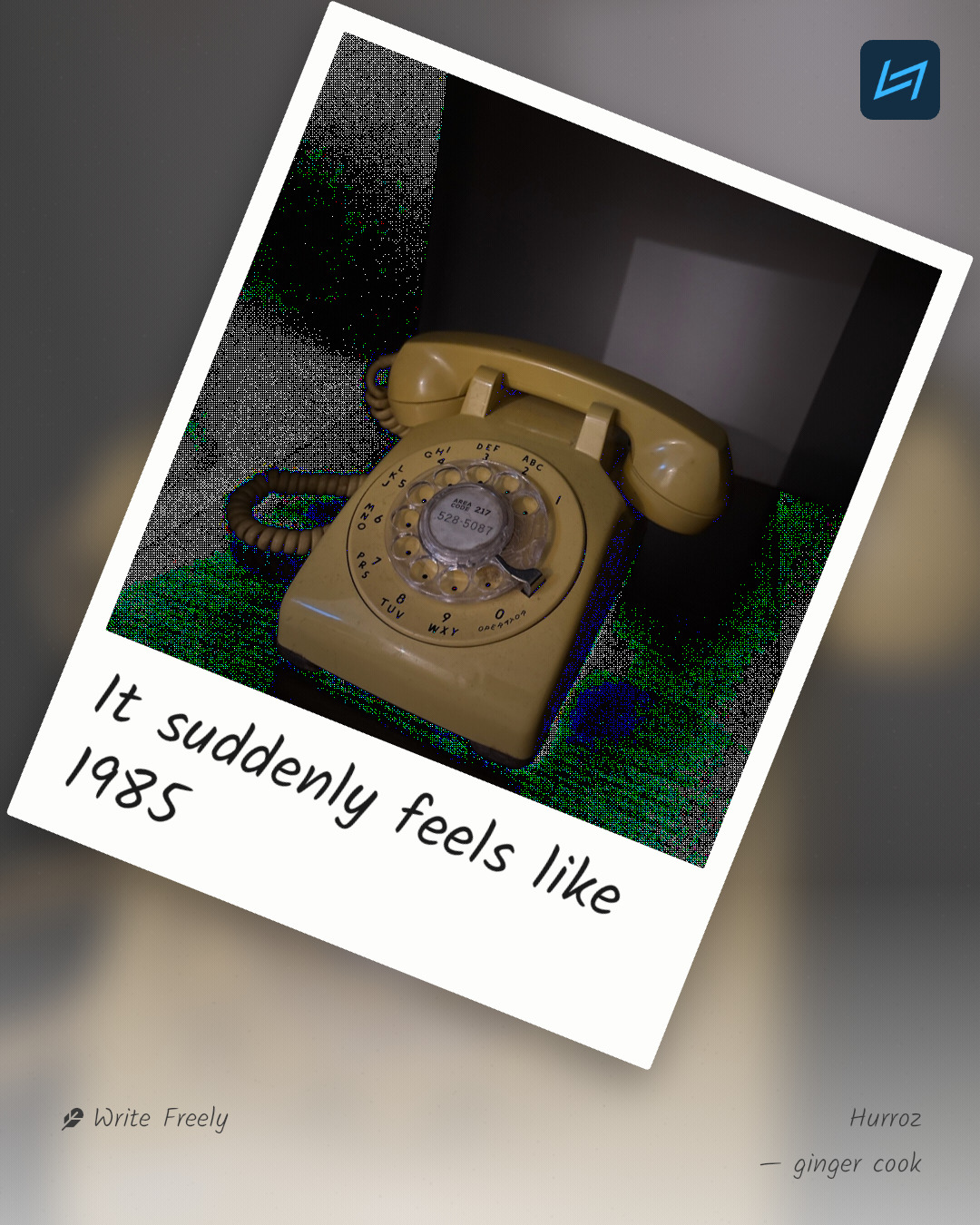 It suddenly feels like 1985