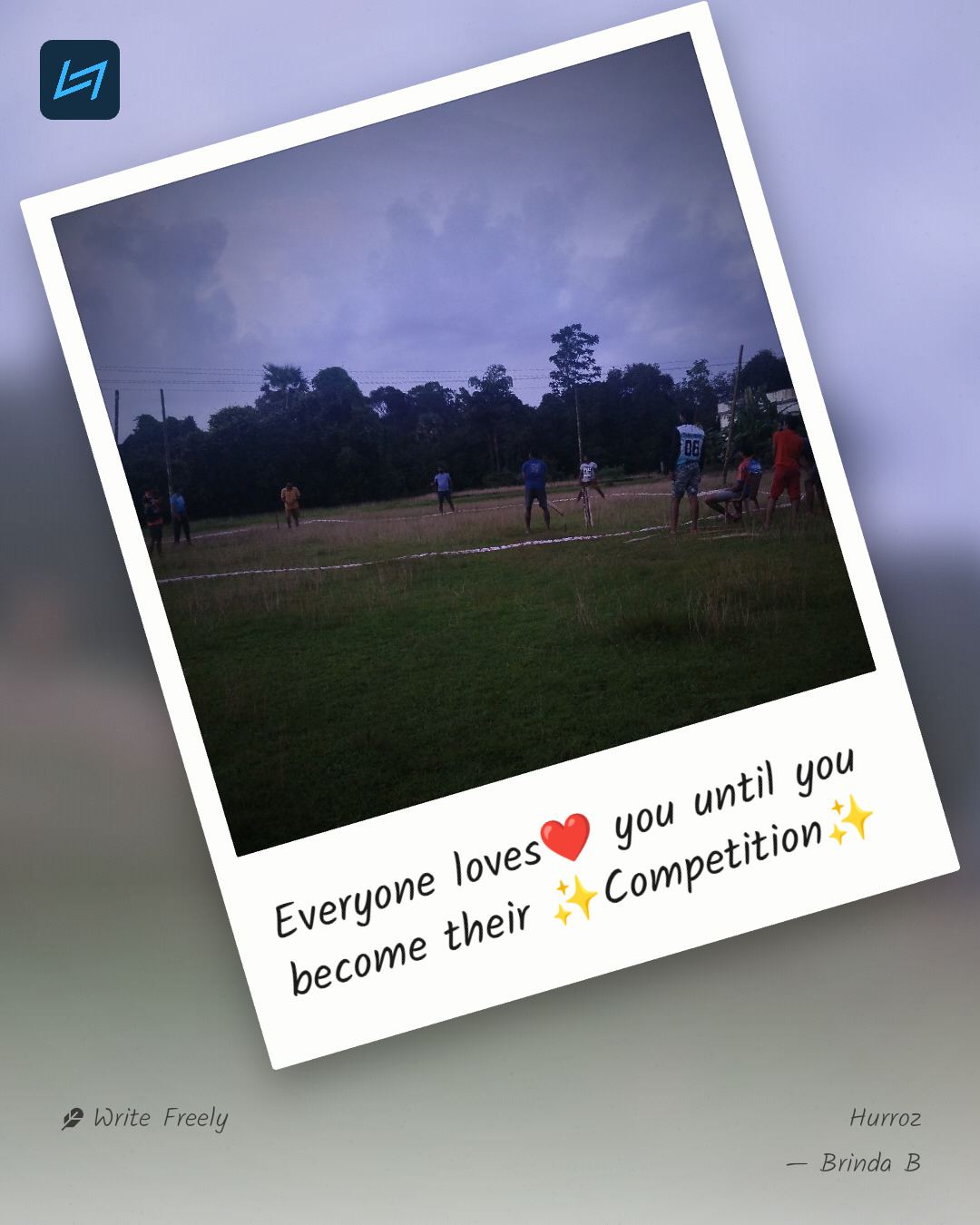Everyone loves❤️ you until you become their ✨Competition✨