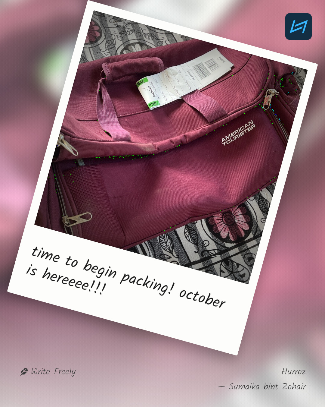 time to begin packing! october is hereeee!!!