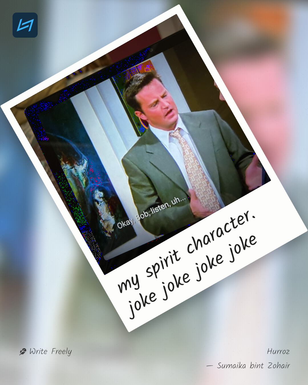 my spirit character. joke joke joke joke