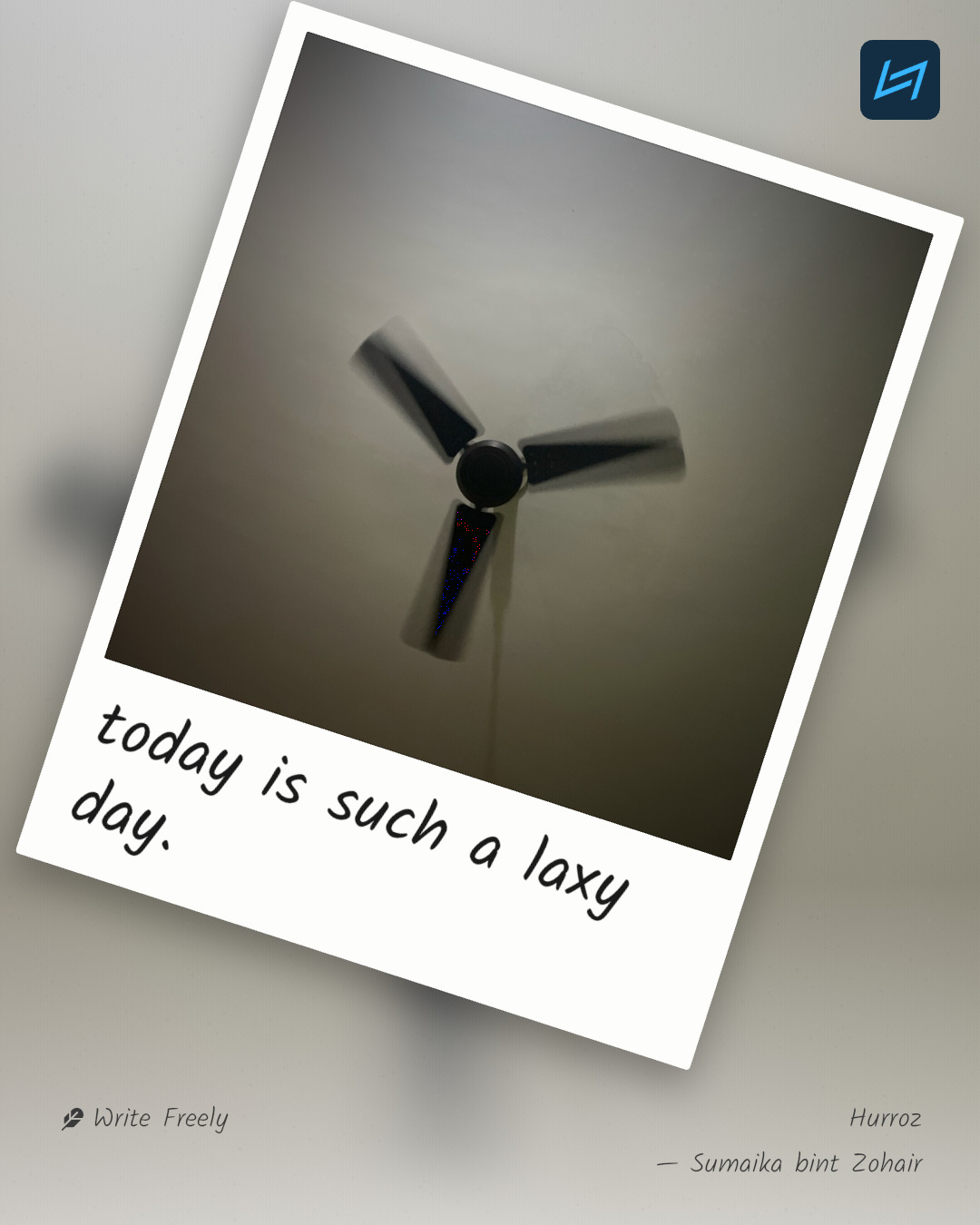 today is such a laxy day.