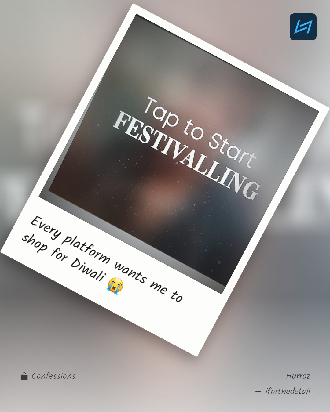 Every platform wants me to shop for Diwali 😭
