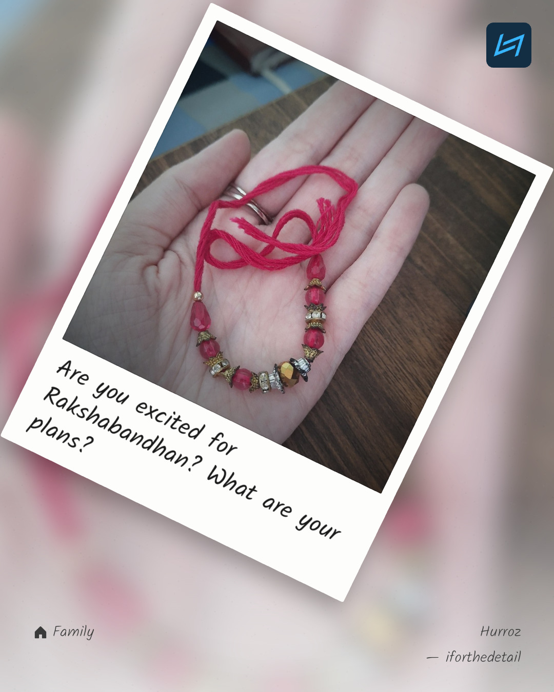 Are you excited for Rakshabandhan? What are your plans?