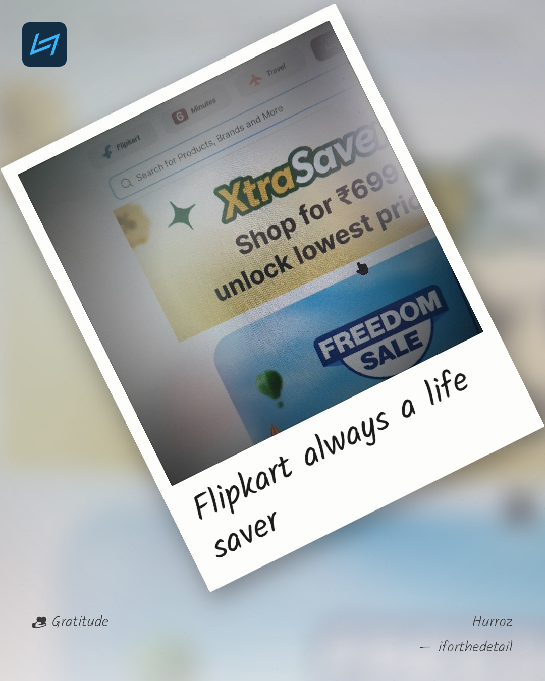 Flipkart always a life saver