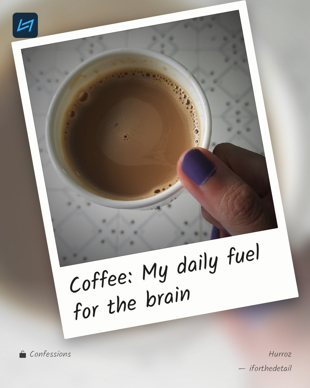 Coffee: My daily fuel for the brain