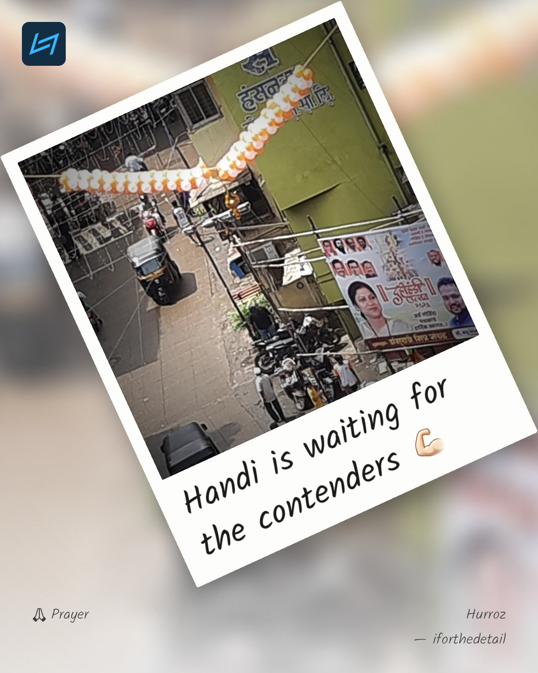 Handi is waiting for the contenders 💪🏻