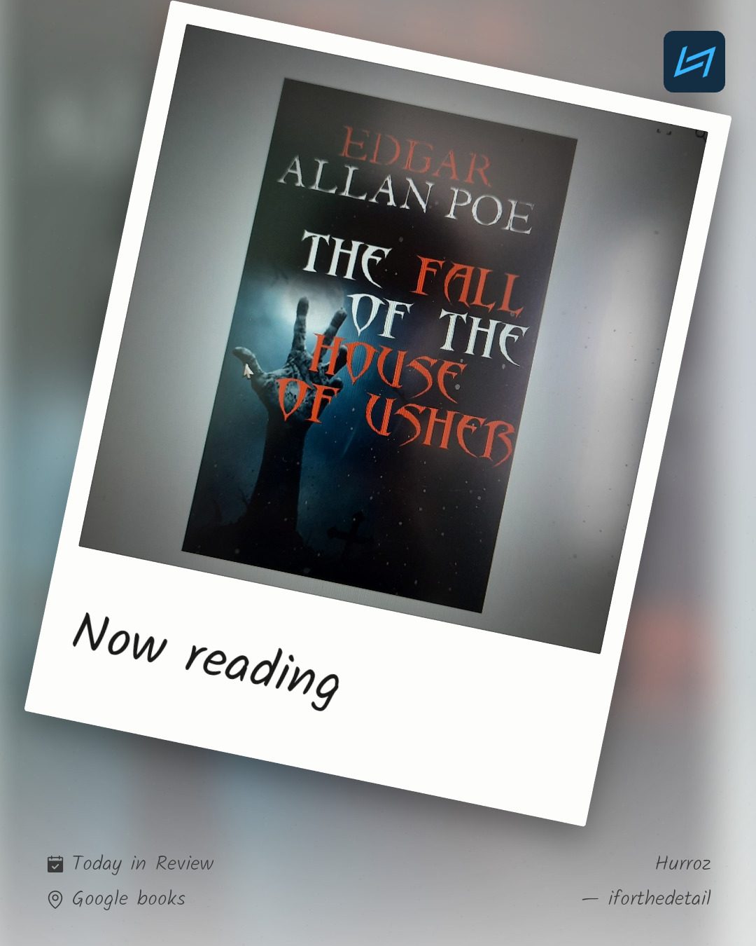Now reading