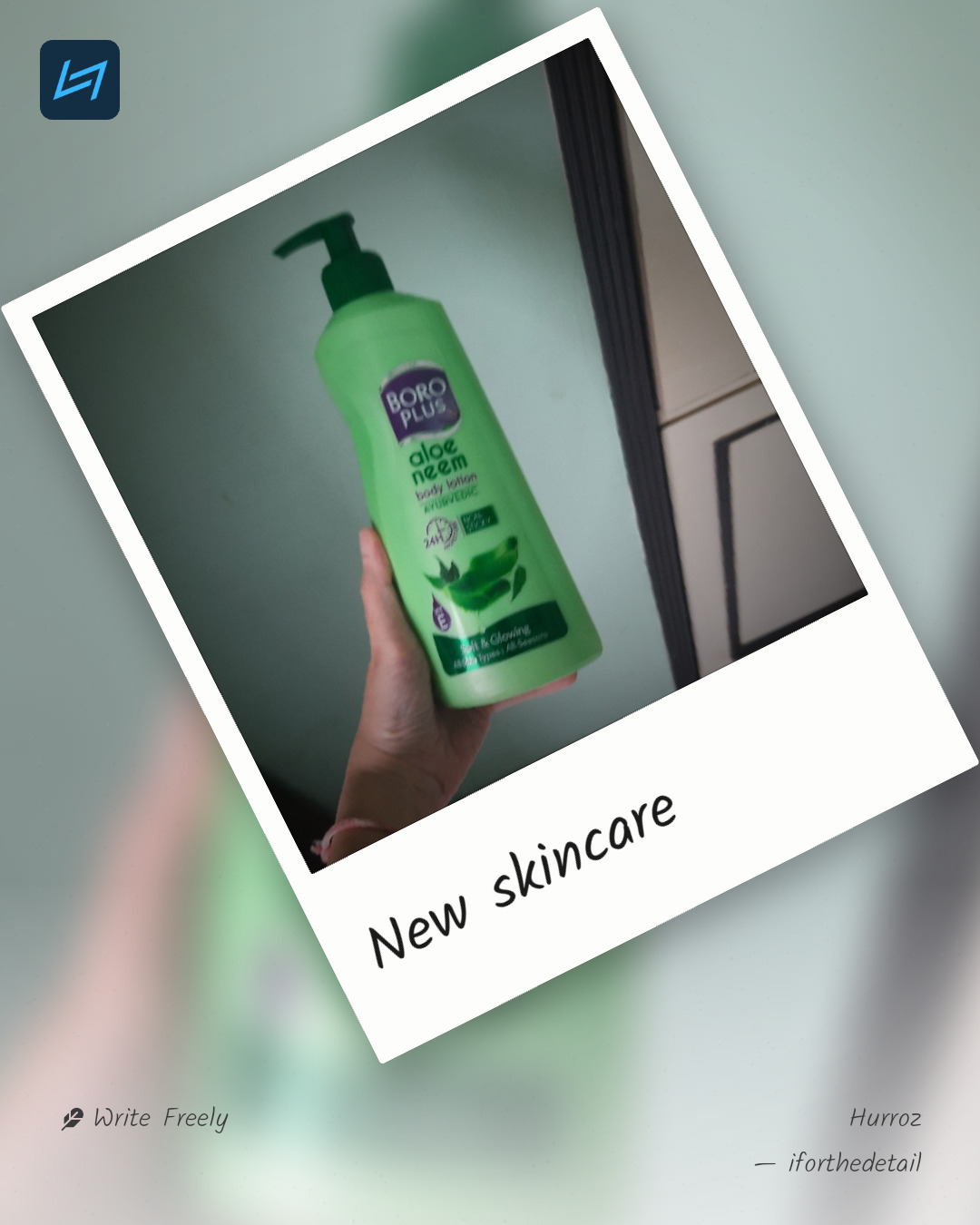 New skincare