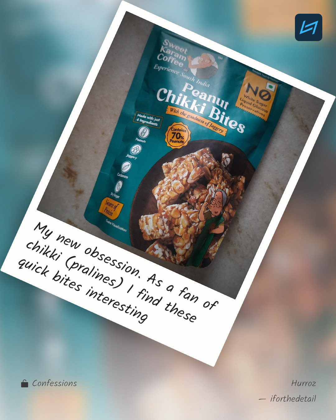 My new obsession. As a fan of chikki (pralines) I find these quick bites interesting