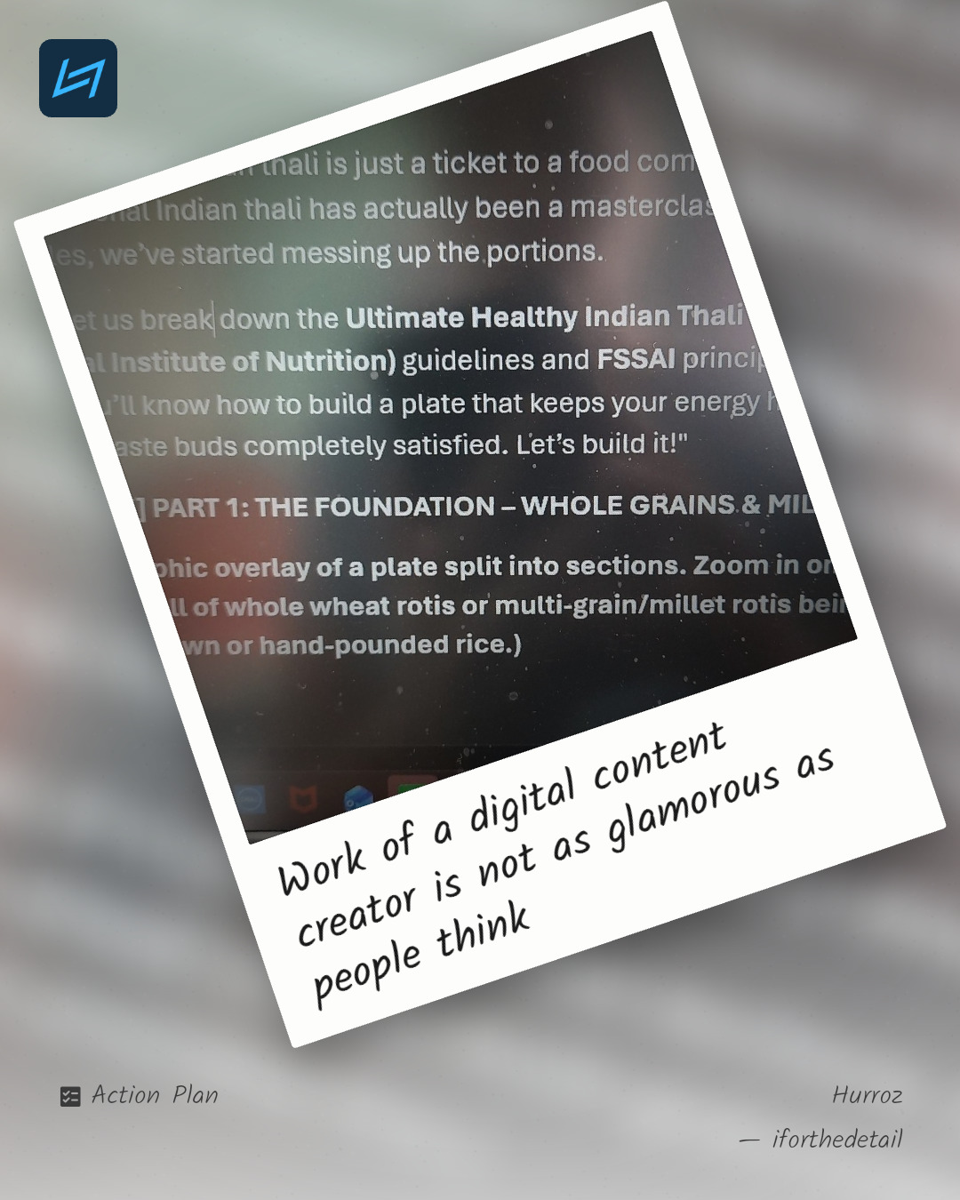 Work of a digital content creator is not as glamorous as people think