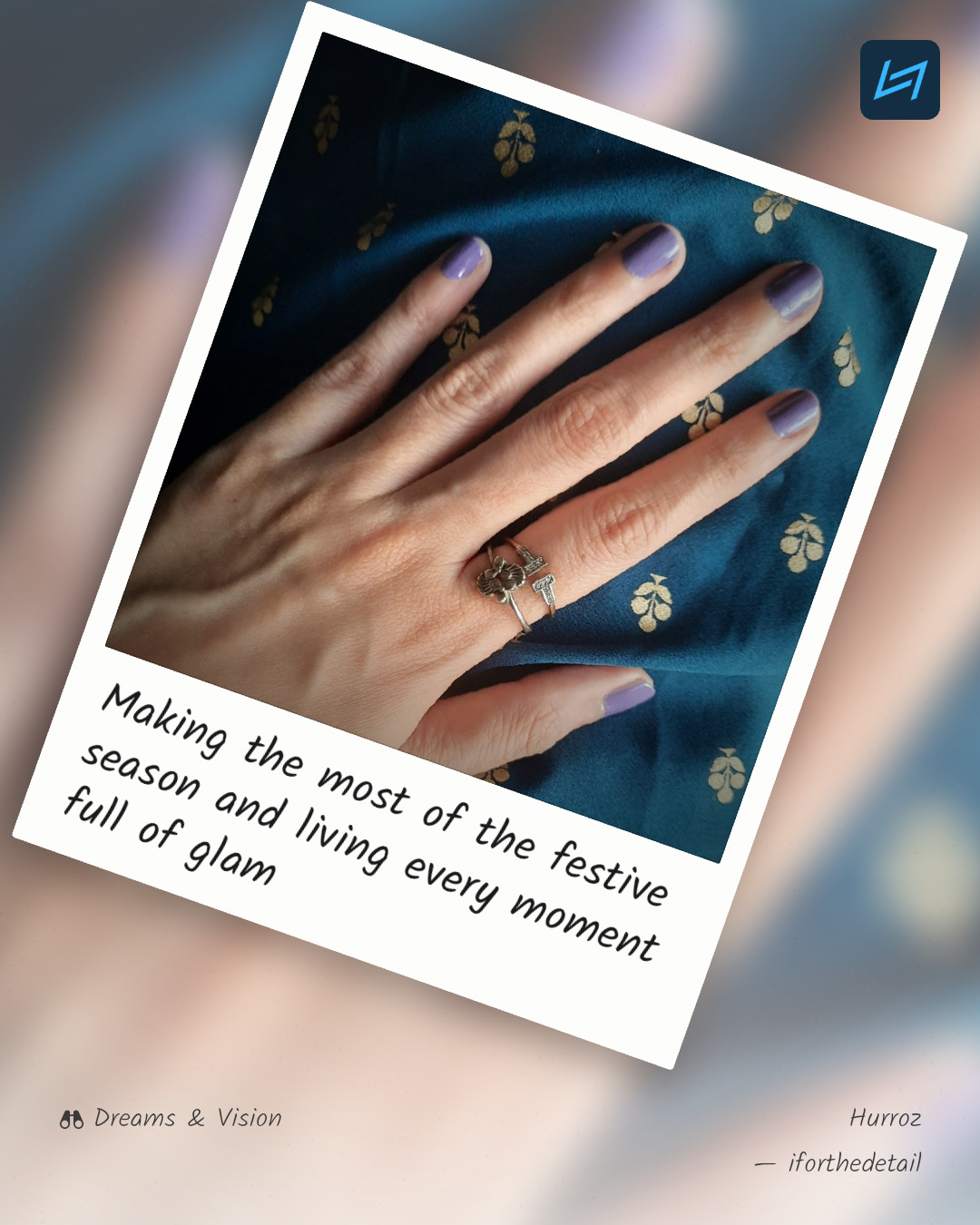 Making the most of the festive season and living every moment full of glam